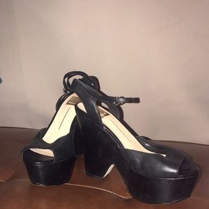 Dolce Vita Leather Platforms